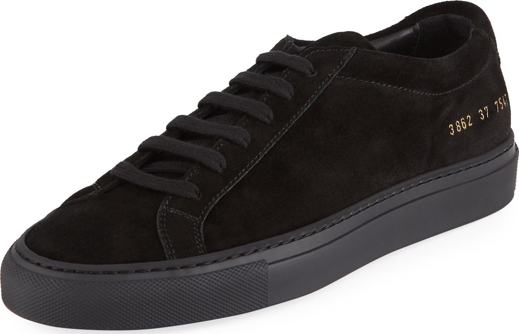 Common Projects Original Achilles Low-Top Suede Sneakers