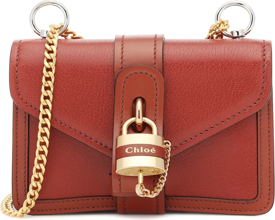 Chloe Aby Small leather shoulder bag