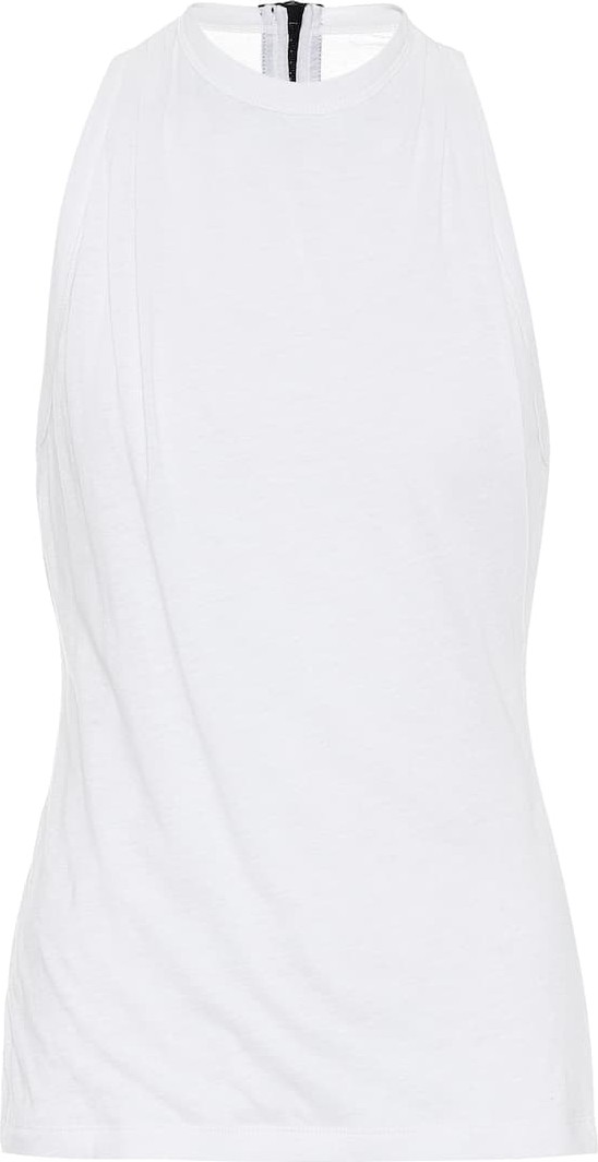 RtA Sabrina cotton-blend tank top