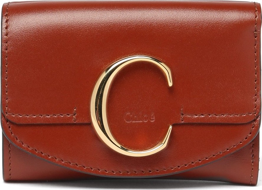 Chloe The C logo leather wallet