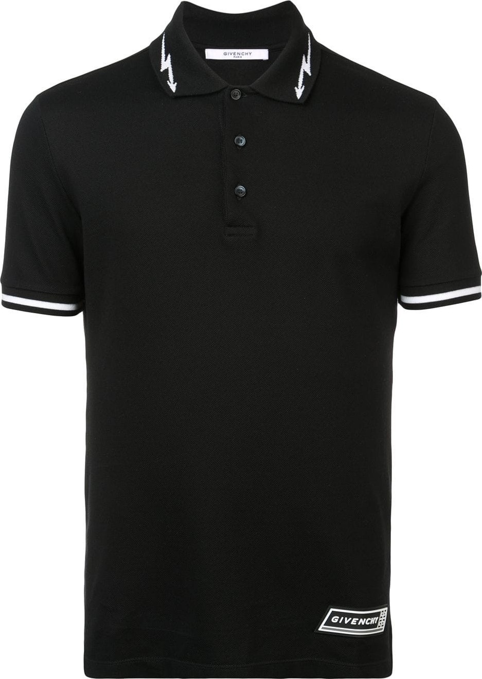 Givenchy logo print polo shirt