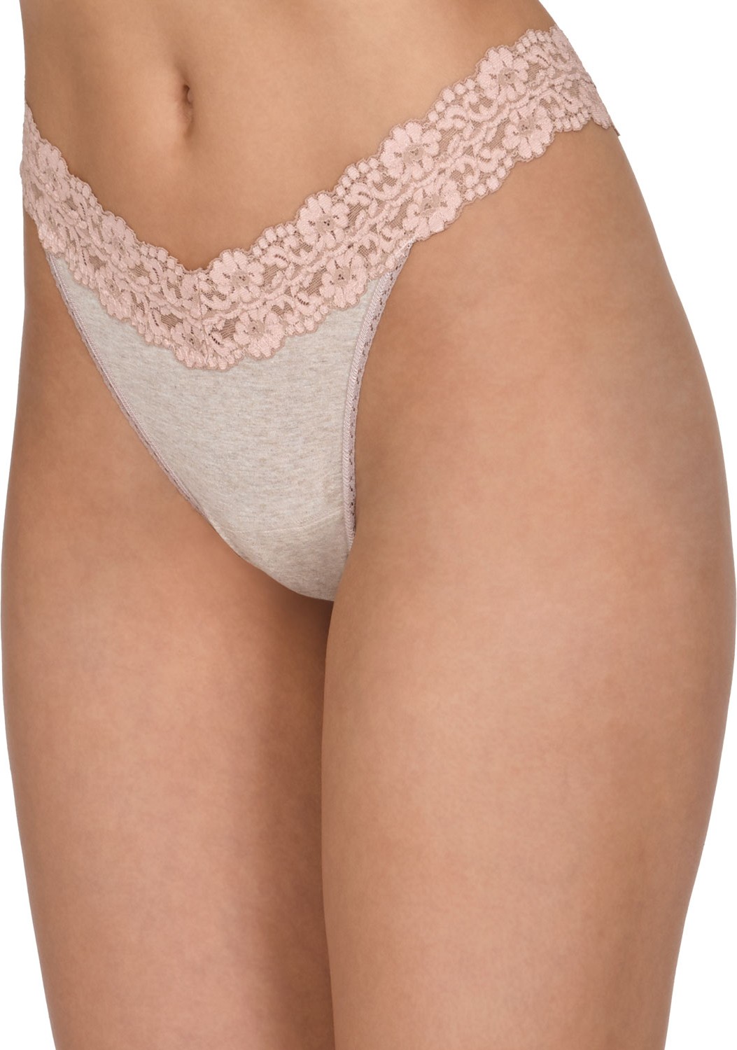 Hanky Panky Original-Rise Heather Jersey Thong