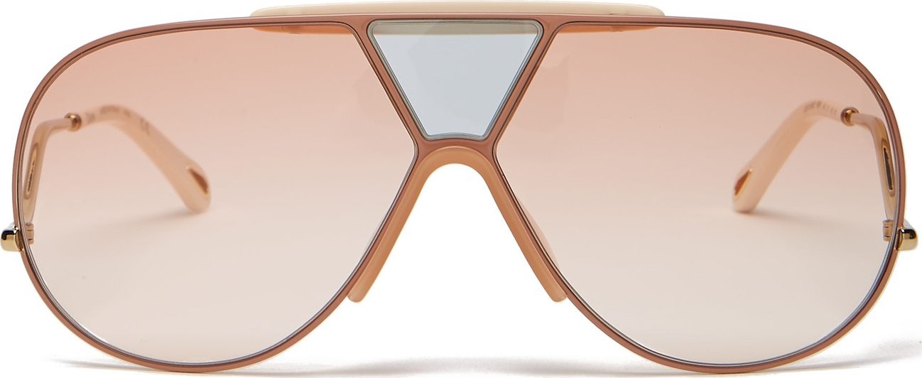 Chloe Alpina aviator sunglasses