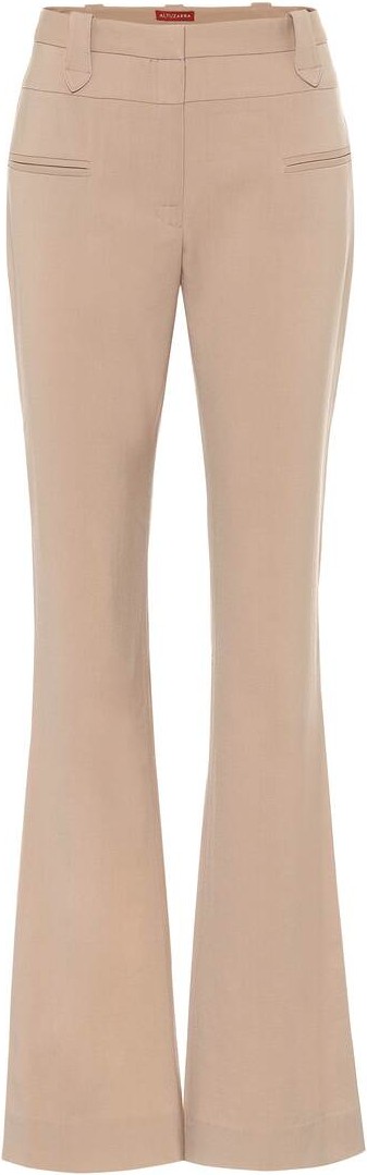 Altuzarra Serge stretch-wool flared pants