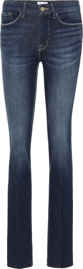 FRAME DENIM Le Mini Boot high-rise jeans