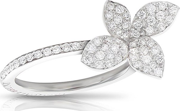 Pasquale Bruni Petit Giardini 18k White Gold Diamond Ring