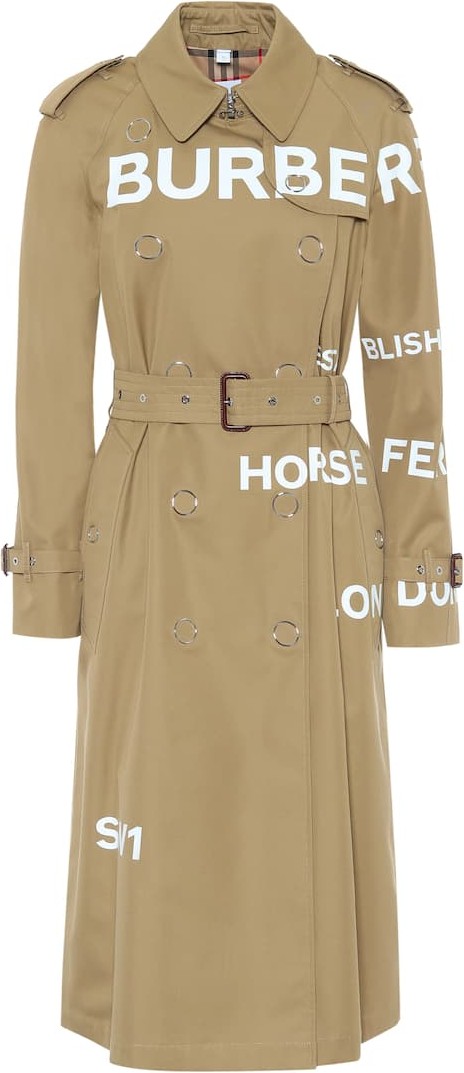 Burberry London England Cotton-gabardine trench coat