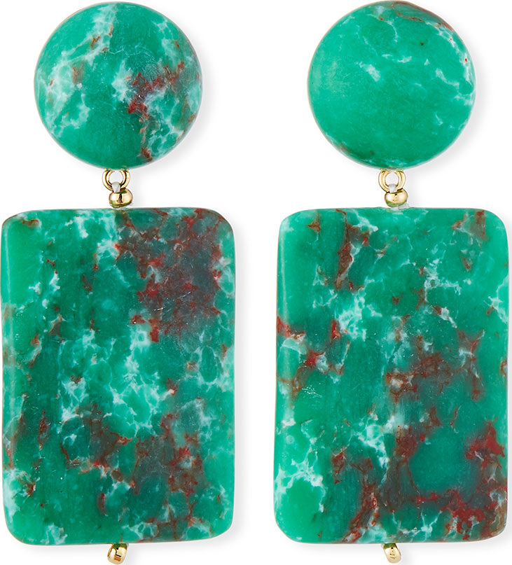 Lele Sadoughi Keepsake Stone Earrings
