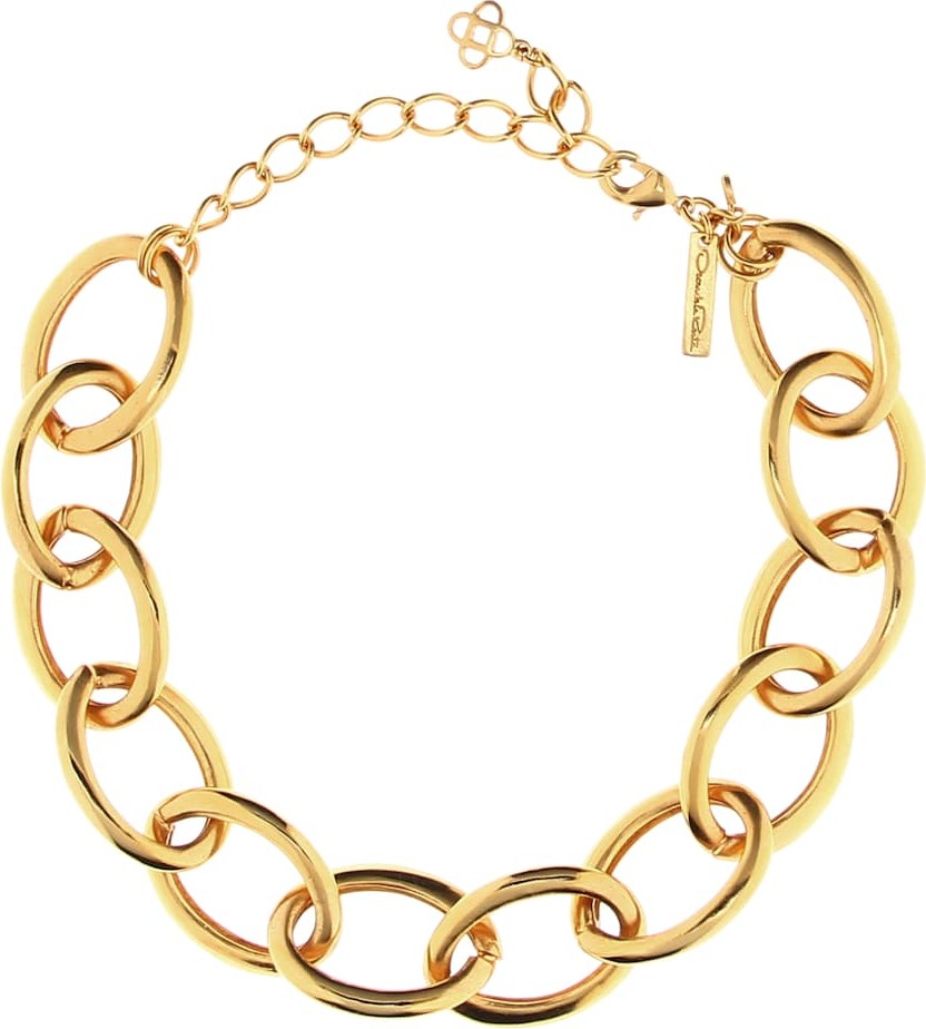 Oscar De La Renta Chainlink necklace
