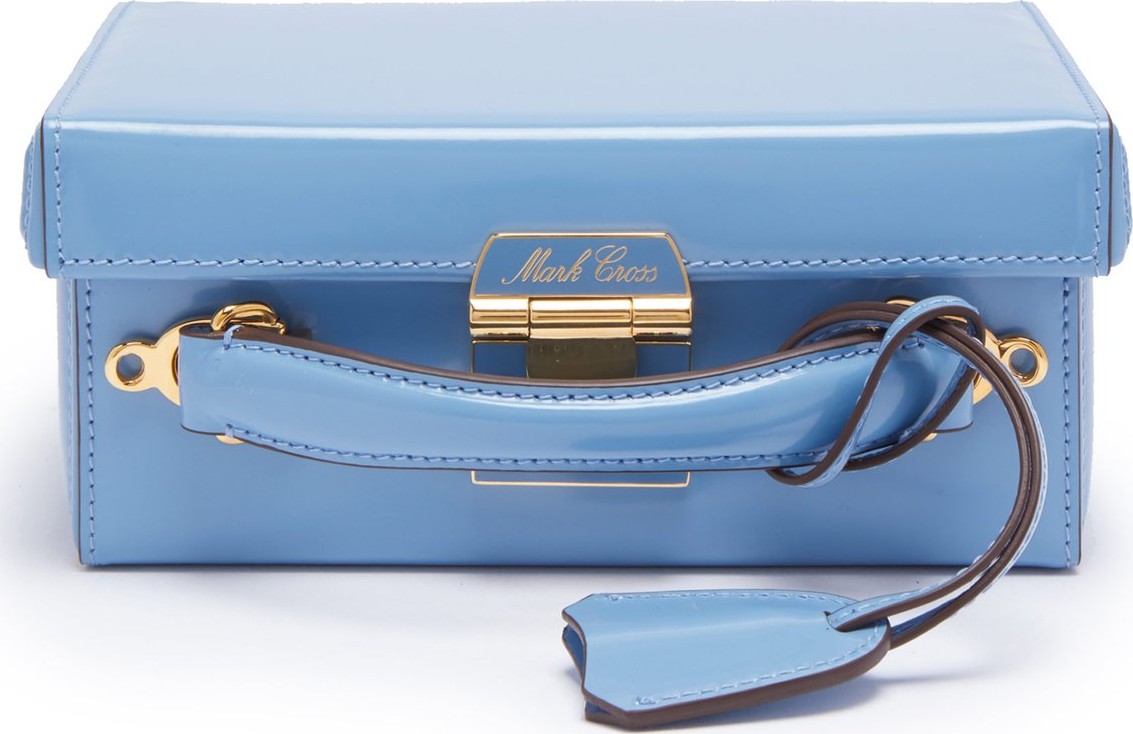 Mark Cross Grace small smooth-leather box bag