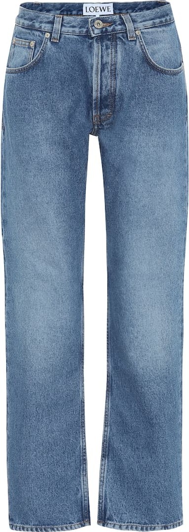 LOEWE High-rise wide-leg jeans