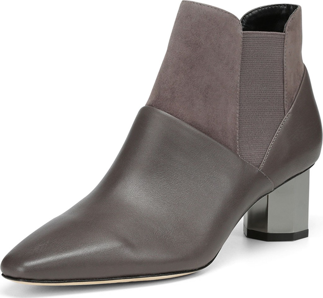 Donald J Pliner Fate Mixed Media Booties