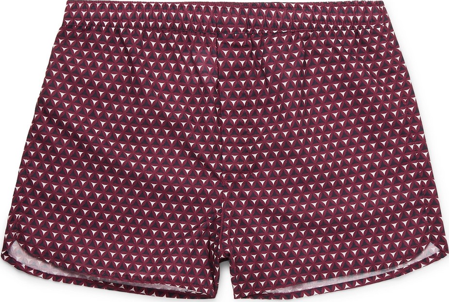 Derek Rose Ledbury Printed Cotton Boxer Shorts