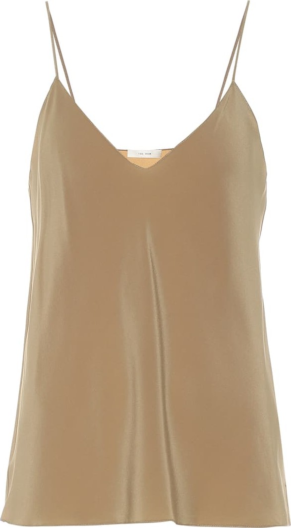 THE ROW Prima silk-crêpe camisole