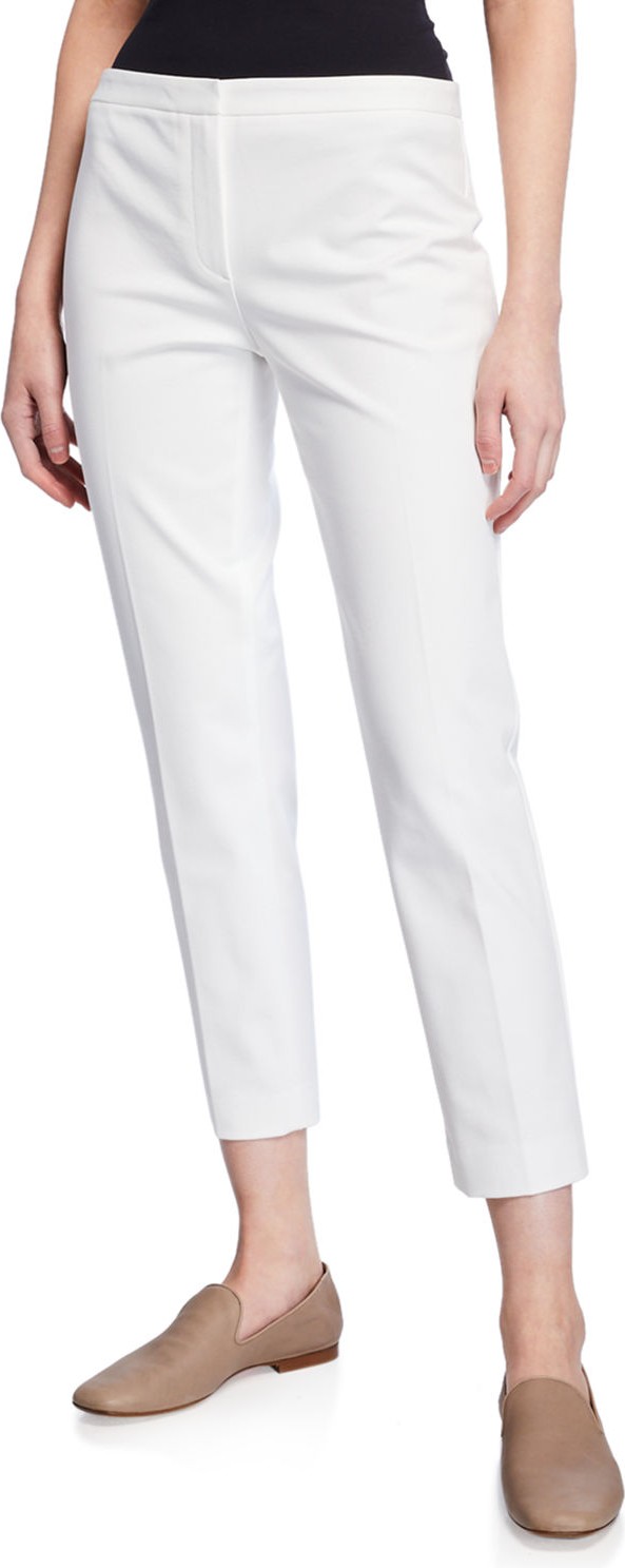 Theory Classic Double-Stretch Cropped Skinny Pants