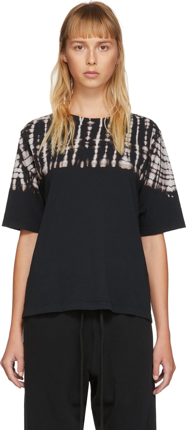 Raquel Allegra Black Football T-Shirt