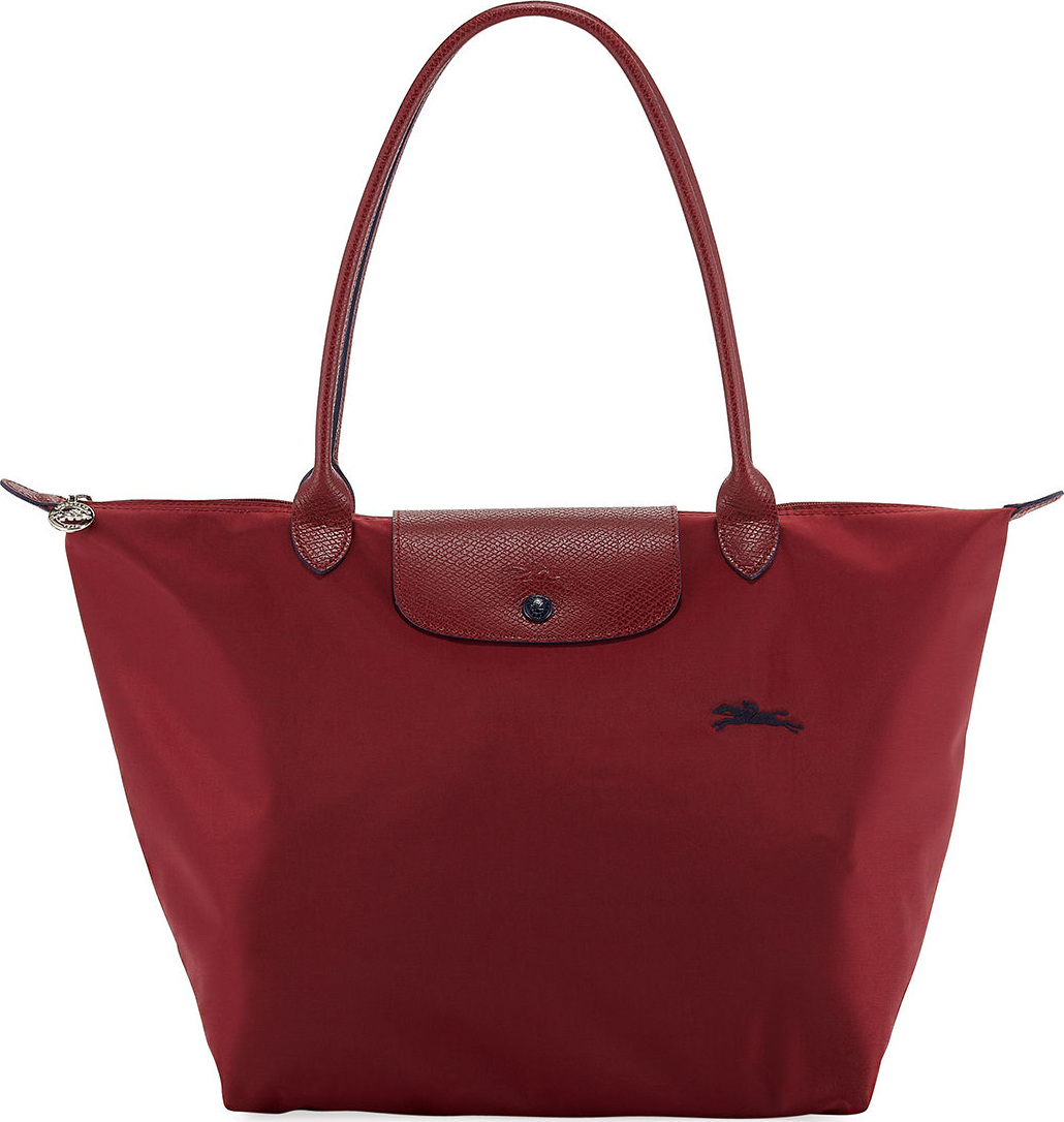 Longchamp Le Pliage Club Large Nylon Shoulder Tote Bag