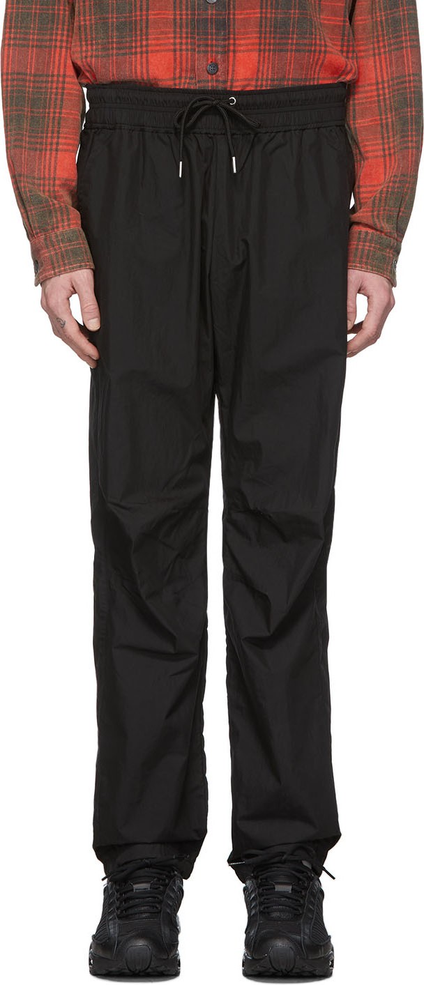 John Elliott Black Himalayan Trousers