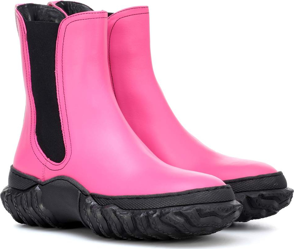 Marni Leather Chelsea boots