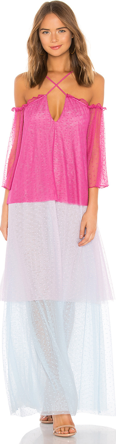 House of Harlow 1960 x REVOLVE Frida Tiered Maxi