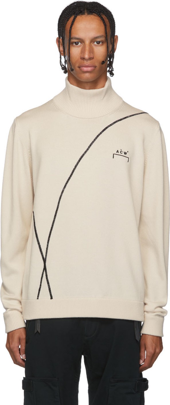 A-Cold-Wall* Off-White Classic Turtleneck
