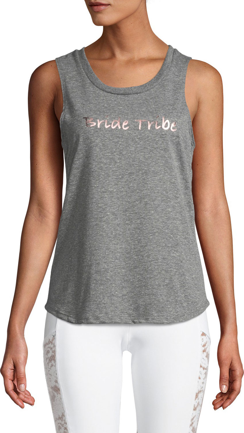 ONZIE Nama Printed Round-Neck Sport Tank