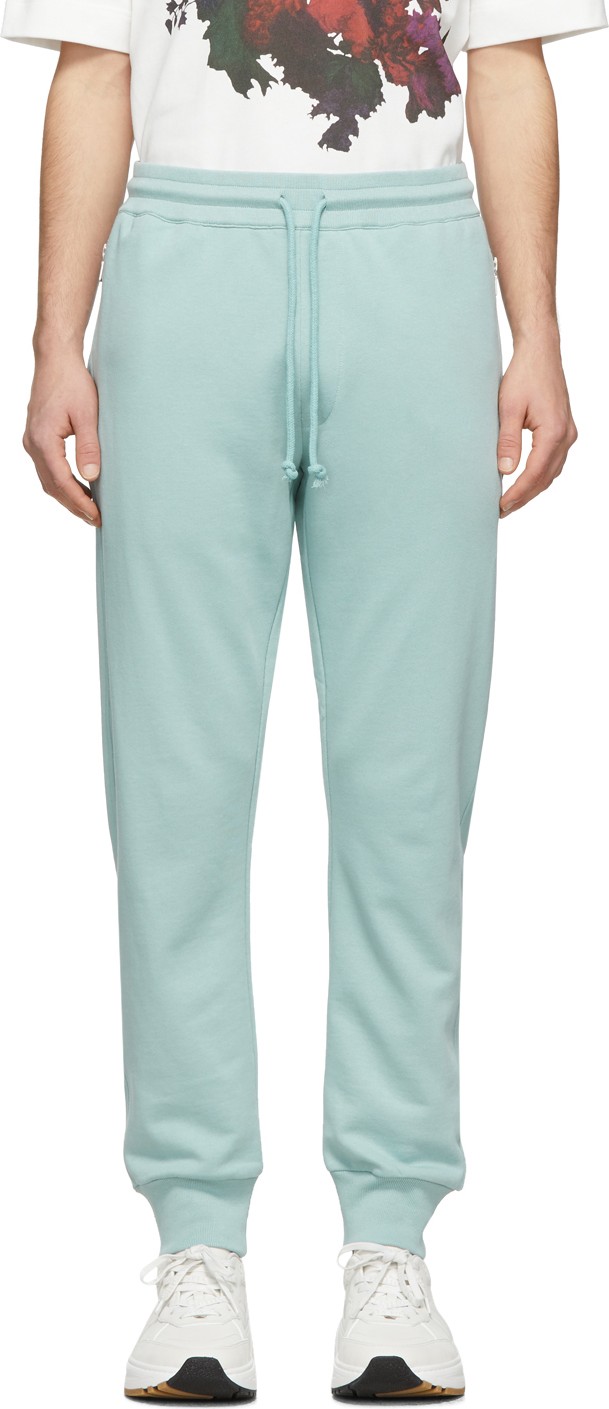 Dries Van Noten Green Hoflin Sweatpants