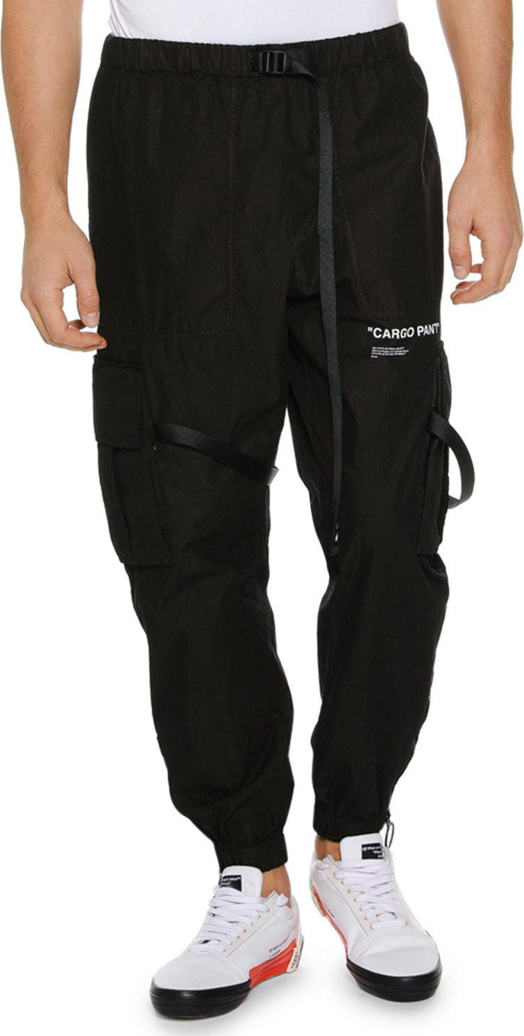 Off White Men's Parachute Cargo Pants
