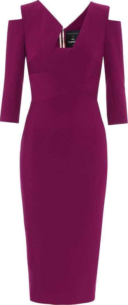Roland Mouret Exclusive to Mytheresa – Kiverton crêpe midi dress