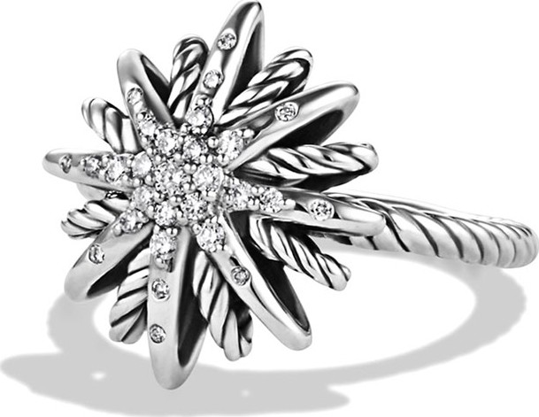 David Yurman Starburst Ring with Diamonds