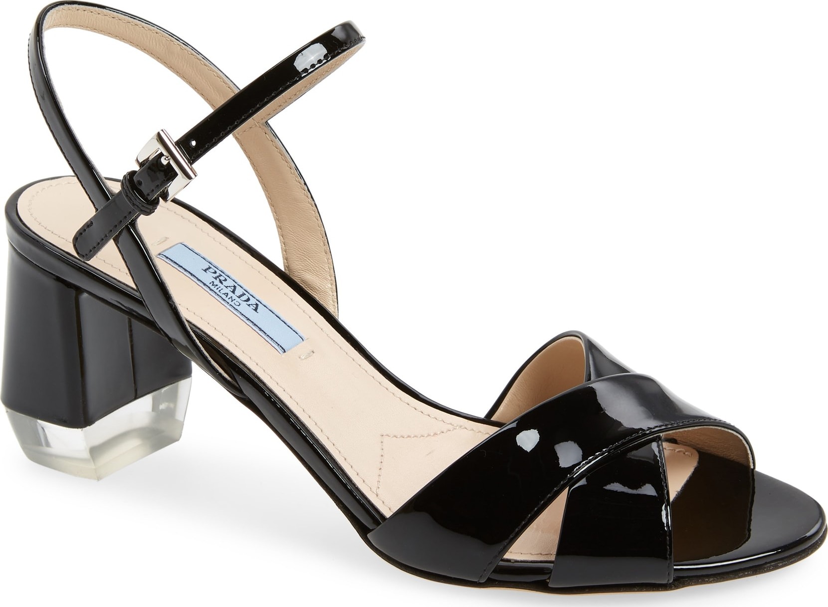 Prada Quarter Strap Sandal