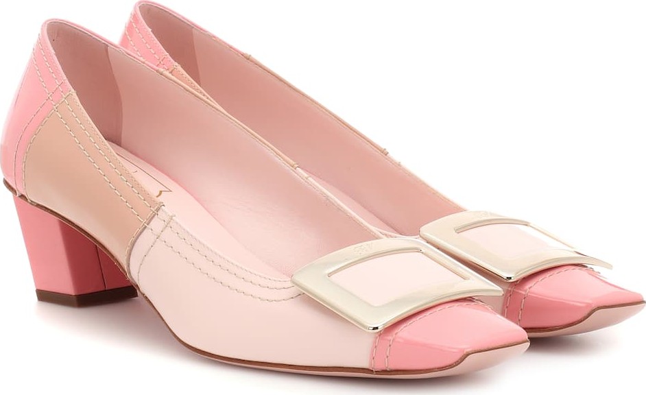 Roger Vivier Belle Vivier patent leather pumps
