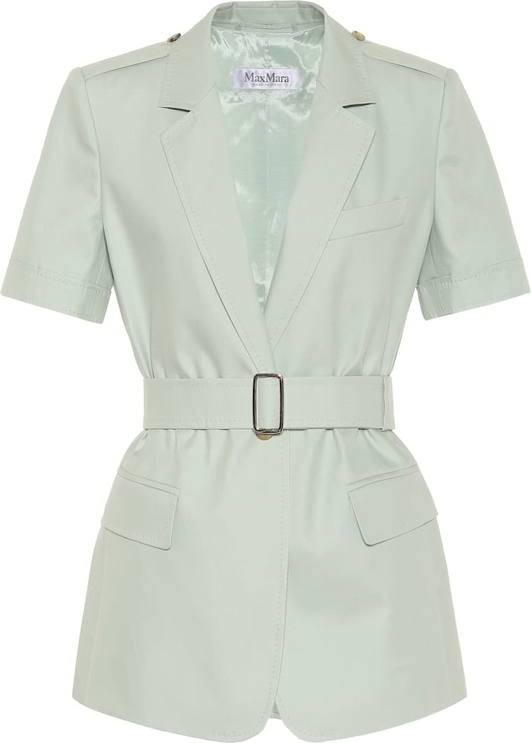 Max Mara Cesare cotton safari jacket