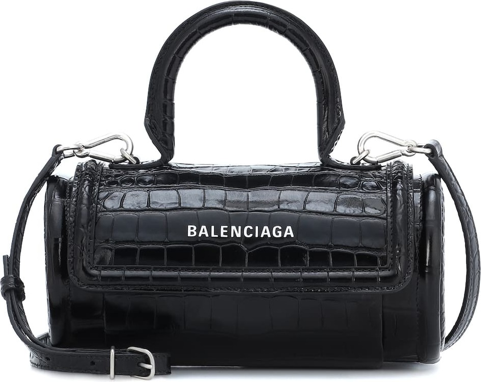 Balenciaga Barrel Small leather shoulder bag