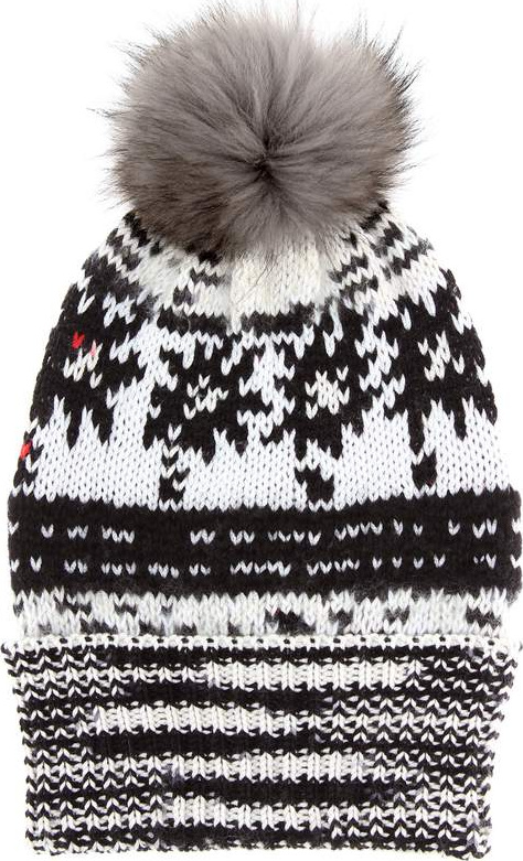Missoni Fur-trimmed beanie