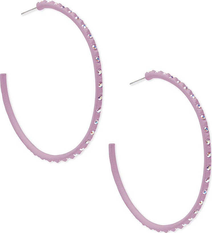 Kendra Scott Val Hoop Earrings w/ Crystals