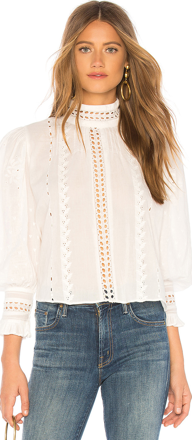 LOVESHACKFANCY Brooke Top