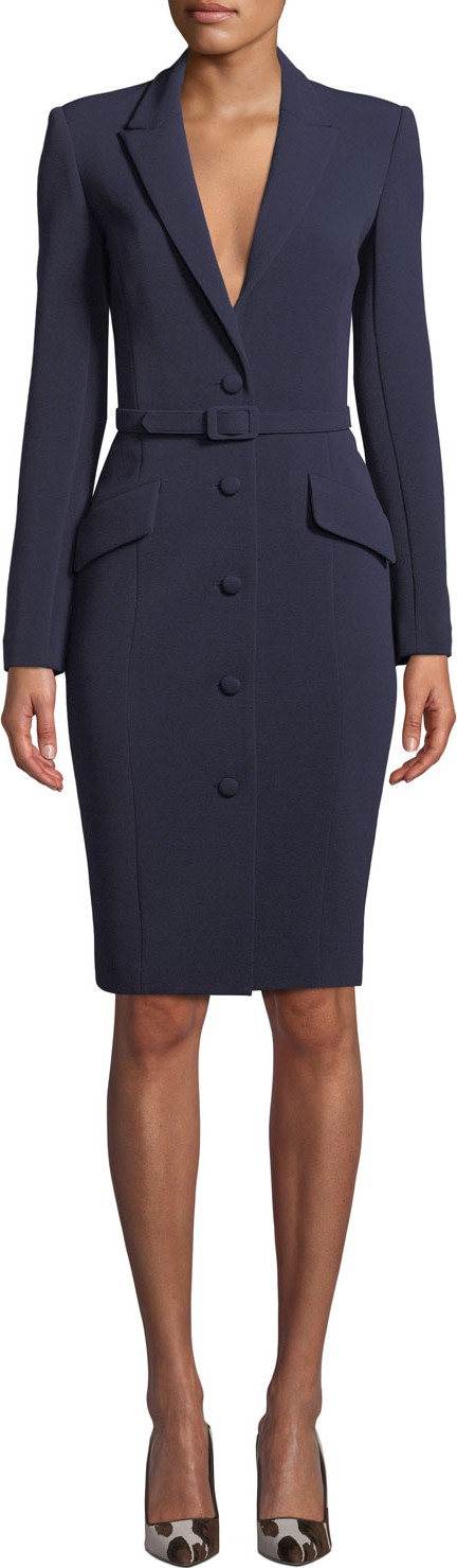 Badgley Mischka Bodycon Jacket Dress