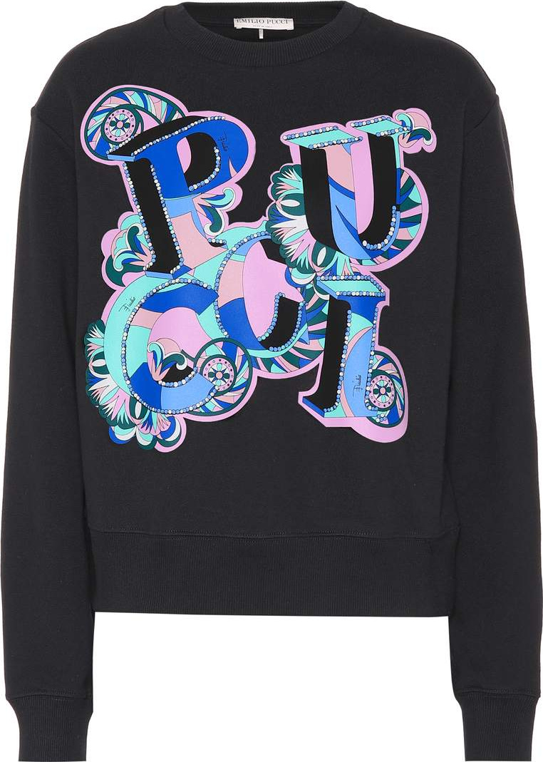 Emilio Pucci Printed cotton sweatshirt