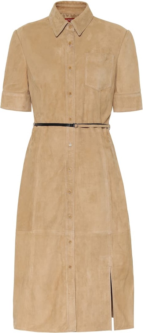 Altuzarra Kieran suede dress