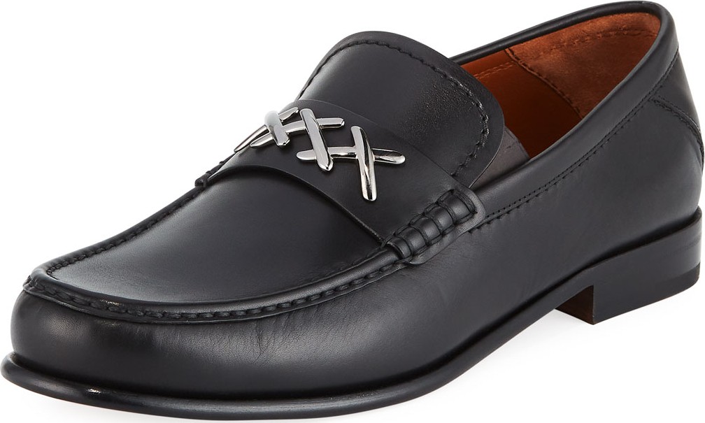 Ermenegildo Zegna Men's XXX Leather Penny Loafer