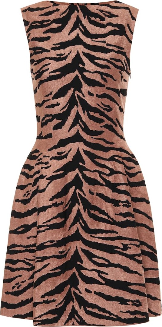 Alaïa Stretch-knit minidress