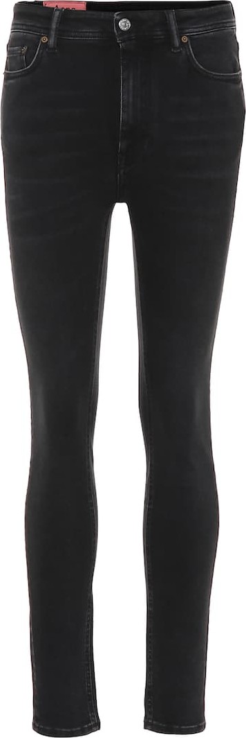 Acne Studios Blå Konst Peg high-rise skinny jeans