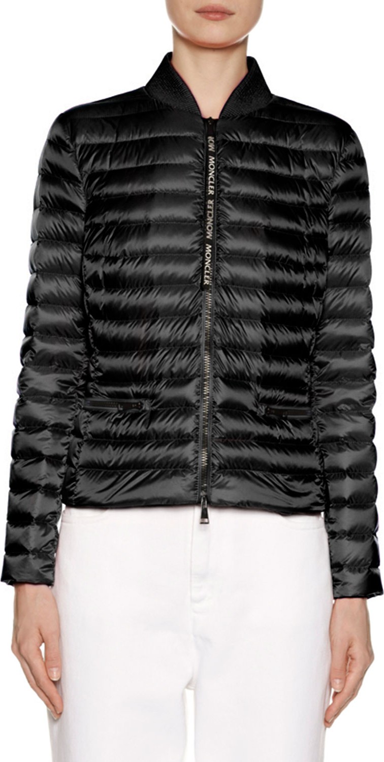 Moncler Blenca Down-Fill Bomber Jacket