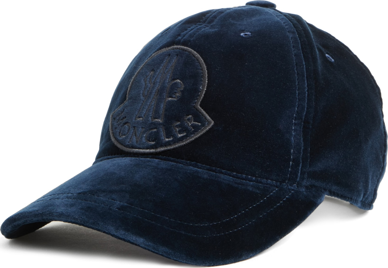 Moncler Logo Velvet Cap