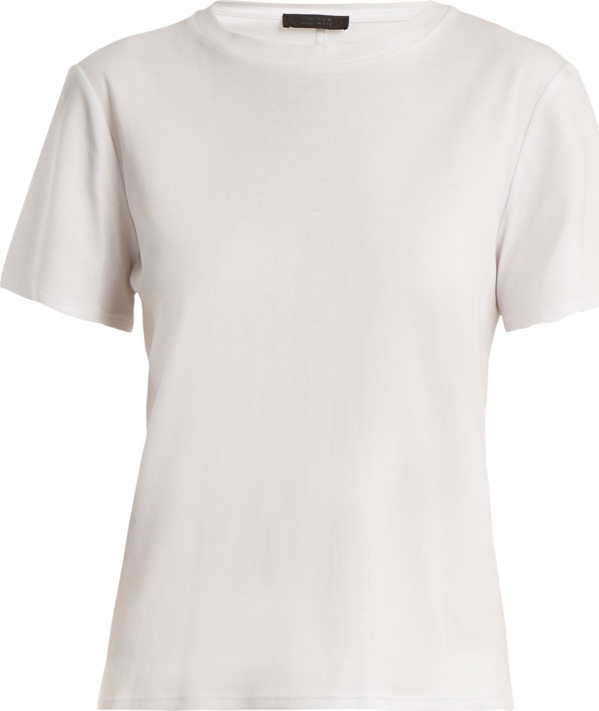 THE ROW Wesler short-sleeved cotton-jersey T-shirt
