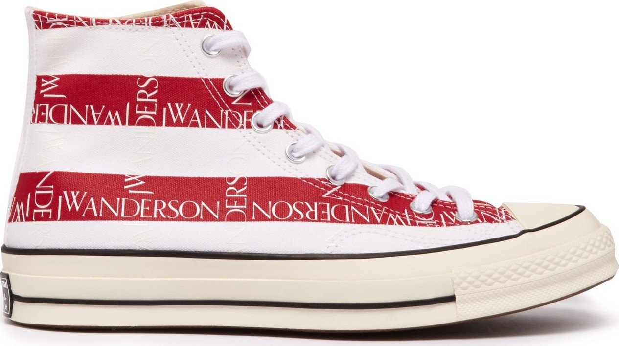 Converse x JW Anderson Chuck 70 stars & stripes-printed canvas trainers