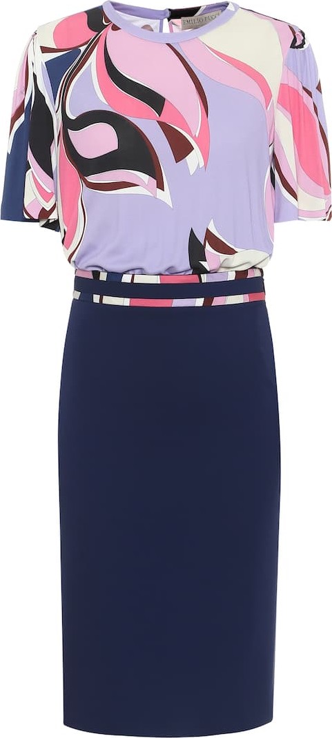 Emilio Pucci Printed midi dress
