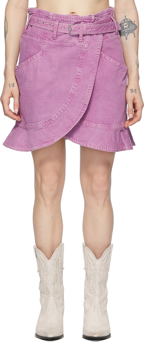 Isabel Marant Pink Roani Skirt