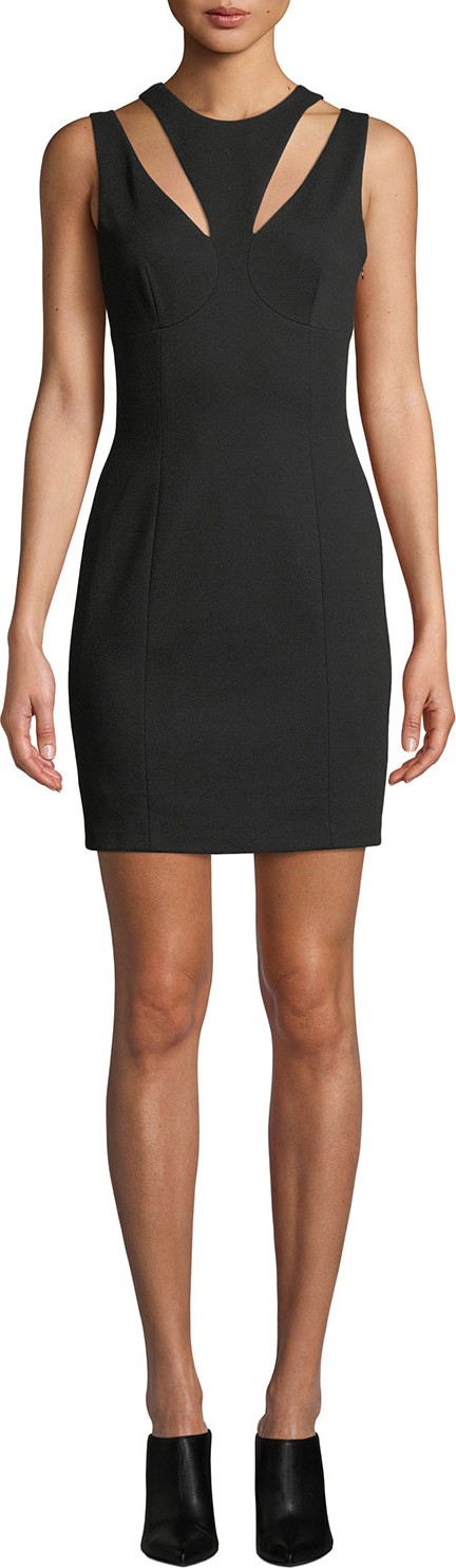 Bailey 44 Deuce Ponte Cutout Mini Dress